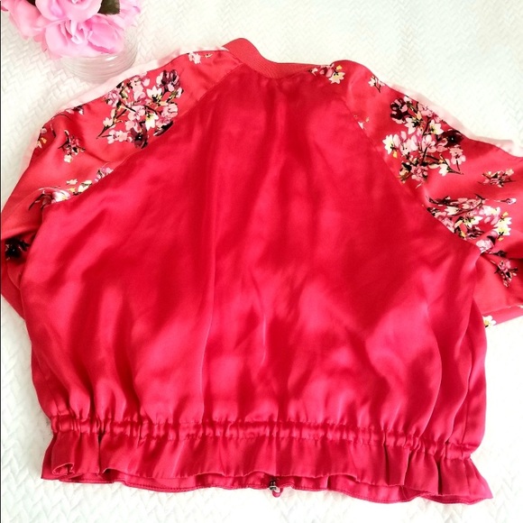 Red Floral Jacket - Picture 2 of 2